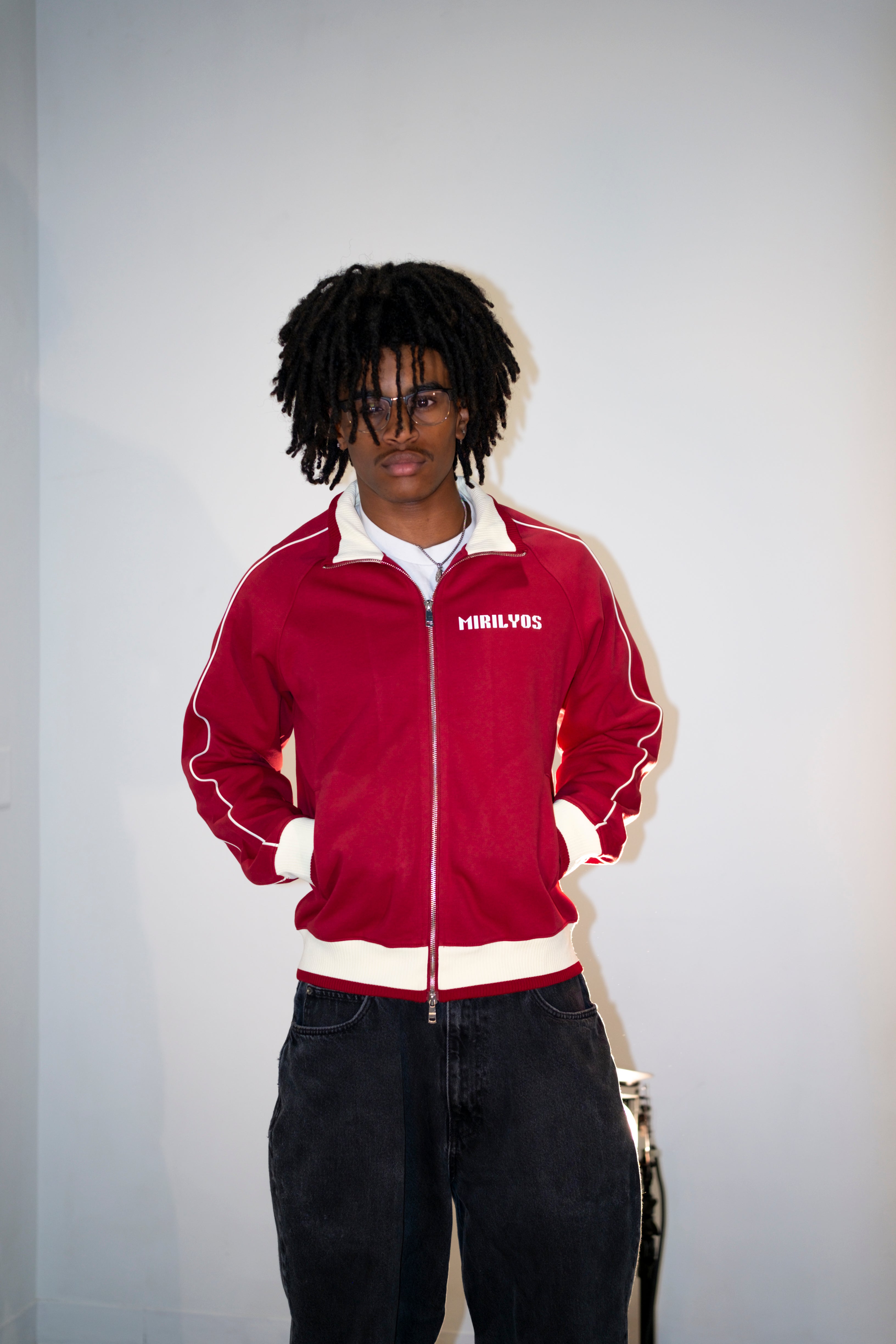 Mirilyos Red Track Jacket