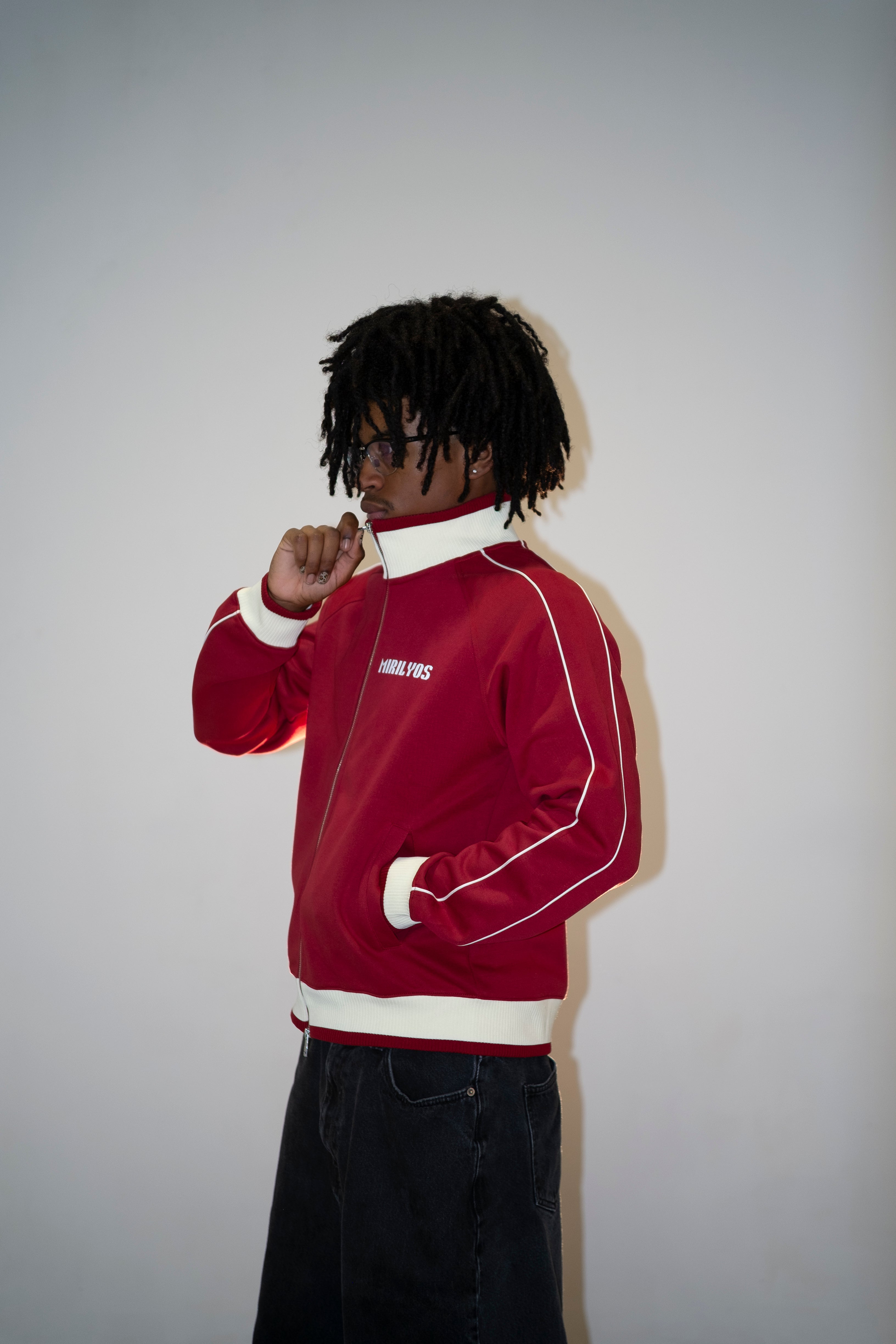 Mirilyos Red Track Jacket