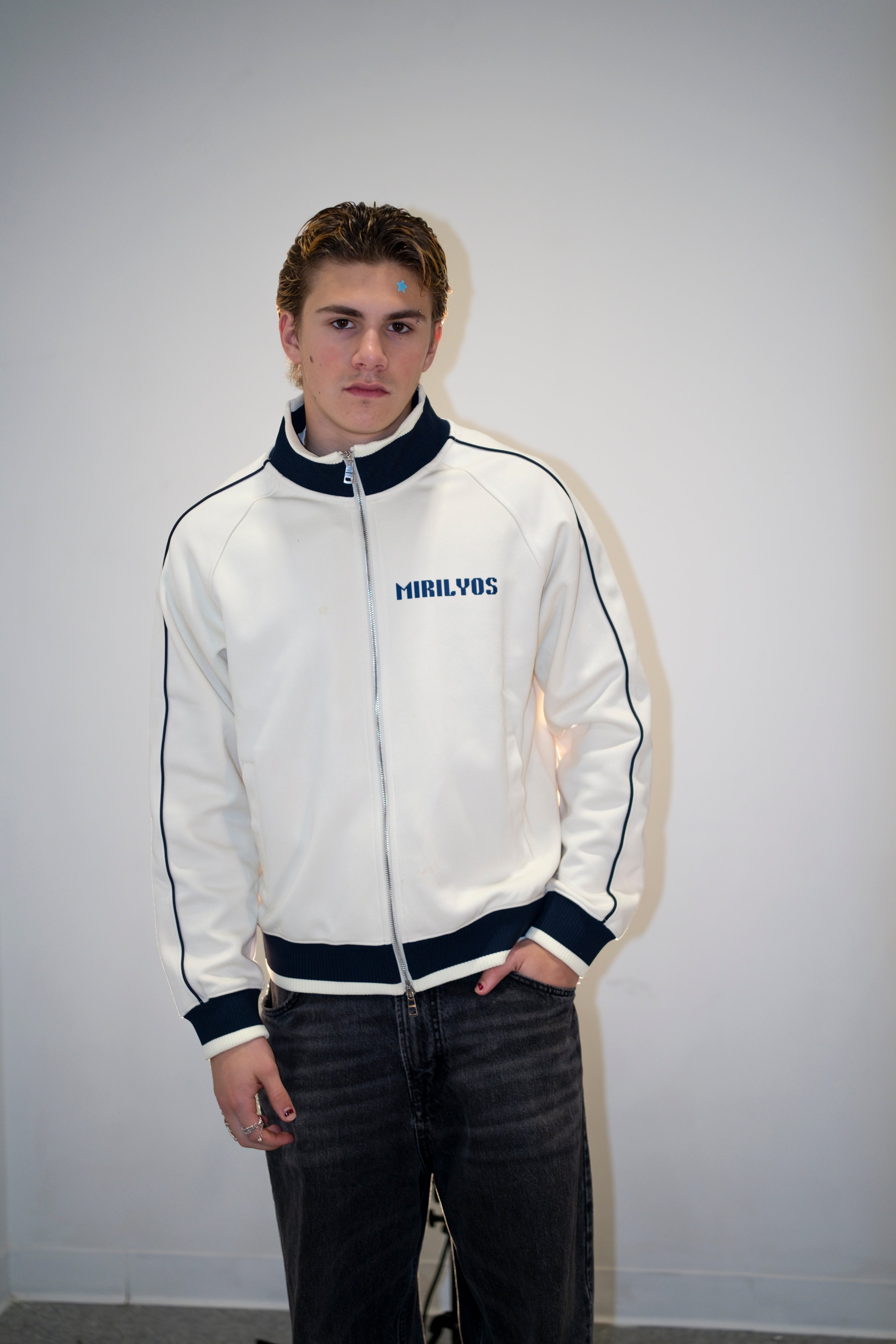 Mirilyos Cream Track Jacket