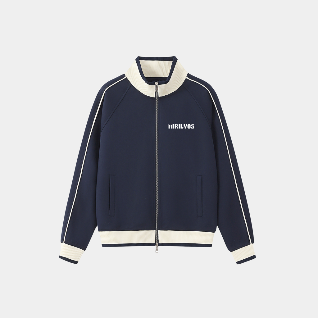 Mirilyos Navy Track Jacket