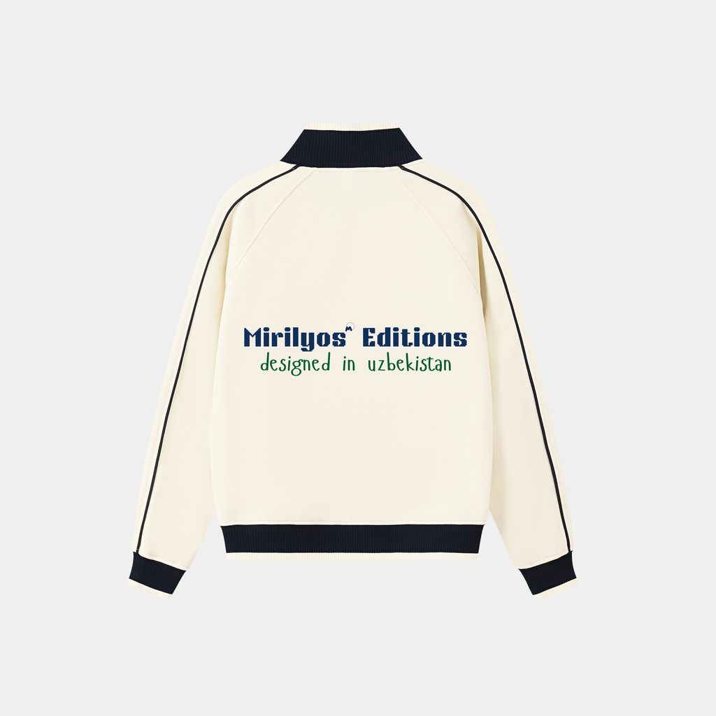 Mirilyos Cream Track Jacket